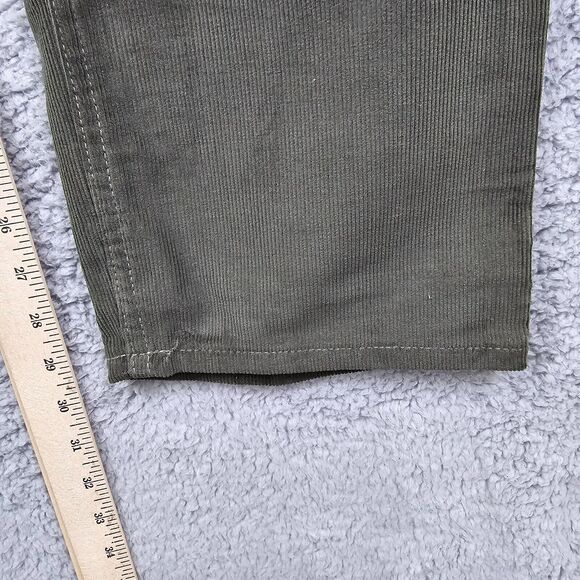 Vintage Levi's 515 Men's Green Straight Leg Jeans 90's Size 38 x 30 - Picture 11 of 13